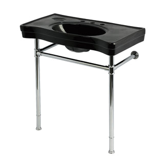 Imperial 35.81 Inch Console Sink in Polished Chrome