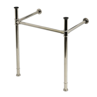 Imperial 25.19 Inch Console Sink in Polished Nickel