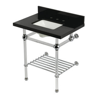 Templeton 30 Inch Console Sink in Polished Chrome