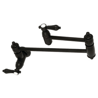 Heirloom Pot Filler Faucet in Matte Black