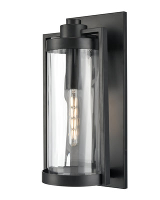 Braselton 23.75" High 1-Light Outdoor Wall Sconce - Powder Coated Black
