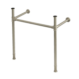 Fauceture 28.5 Inch Console Sink in Brushed Nickel