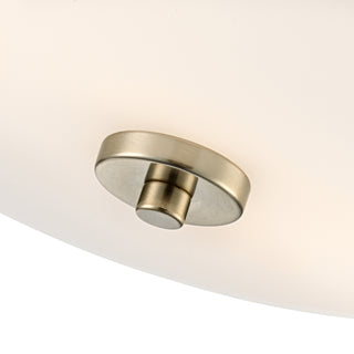 Verlana 22" 2-Light Semi-Flush Mount - Modern Gold