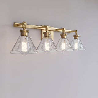 Barlon 34.75" 4-Light Vanity - Vintage Brass