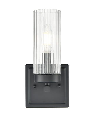 Iversen 5" Wide 1-Light Vanity - Matte Black