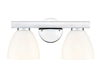 Apria 15.75" Wide 2-Light Vanity - Polished Chrome
