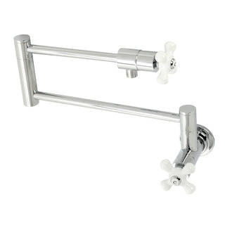 Metropolitan Pot Filler Faucet in Polished Chrome