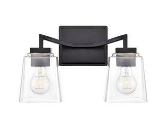 Avenna 14.5" Wide 2-Light Vanity - Matte Black