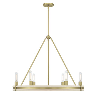 Rovessa 32" Wide 6-Light Chandelier
