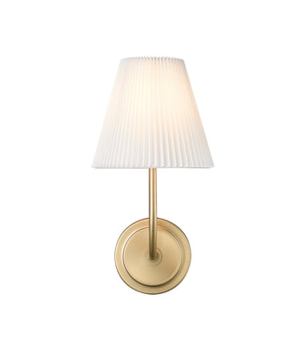 Ami 7.25" Wide 1-Light Wall Sconce - Vintage Brass