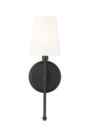 Adorra 15" High 1-Light Wall Sconce - Matte Black