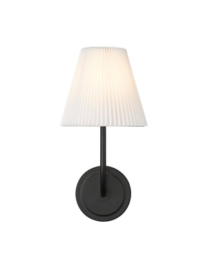 Ami 7.25" Wide 1-Light Wall Sconce - Matte Black