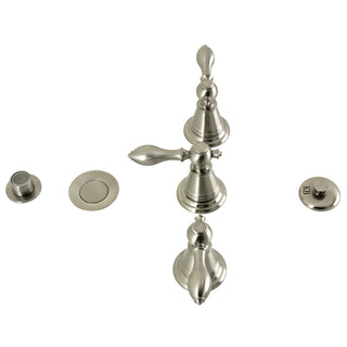 Victorian Bidet Faucet in Brushed Nickel