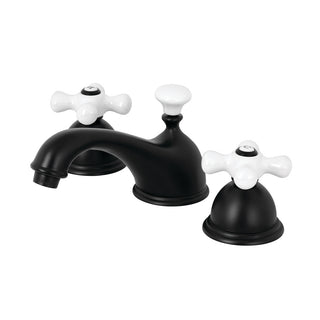 Restoration Widespread Bathroom Faucet in Matte Black