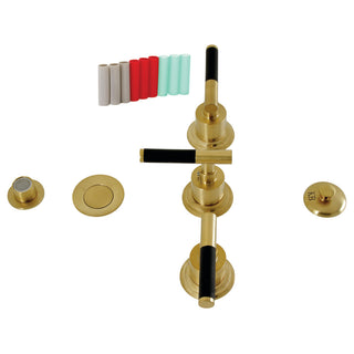 Kaiser Bidet Faucet in Brushed Brass