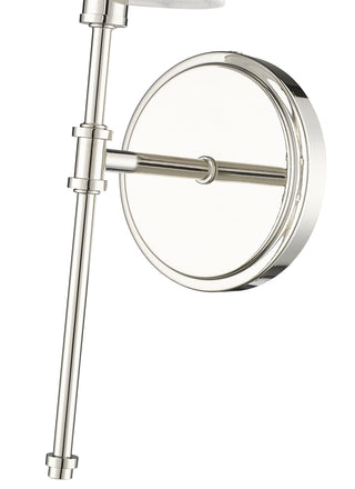 Adorra 15" High 1-Light Wall Sconce - Polished Nickel