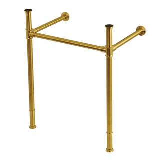 Imperial 21.19 Inch Console Sink in Brushed Brass