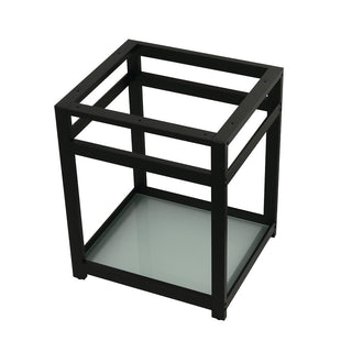 Kingston Commercial 25 Inch Console Sink in Black
